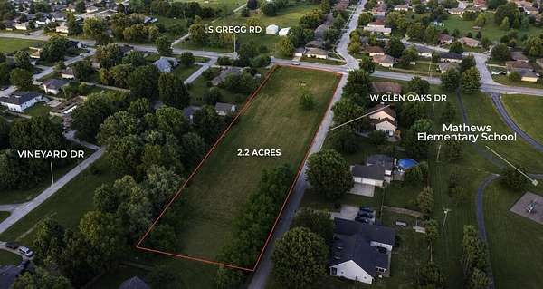 2.2 Acres of Residential Land for Sale in Nixa, Missouri