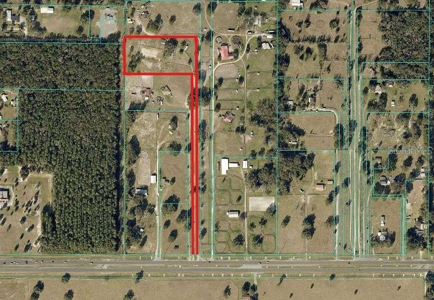6.15 Acres of Land with Home for Sale in Ocala, Florida
