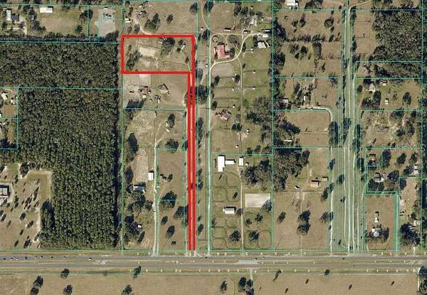 6.15 Acres of Land with Home for Sale in Ocala, Florida