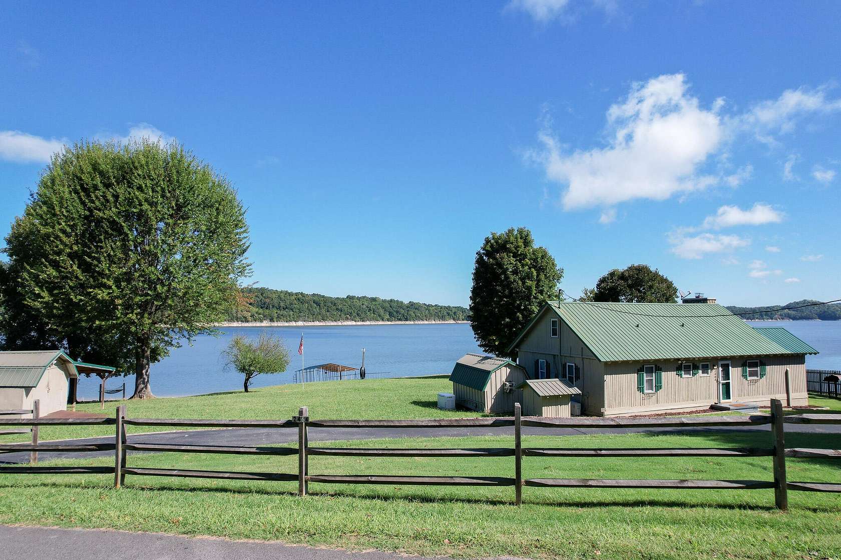 9.2 Acres of Land with Home for Sale in Dandridge, Tennessee