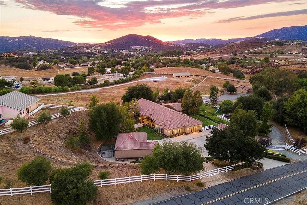 5.22 Acres of Land with Home for Sale in Murrieta, California