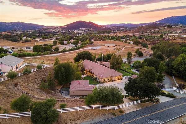 5.22 Acres of Land with Home for Sale in Murrieta, California