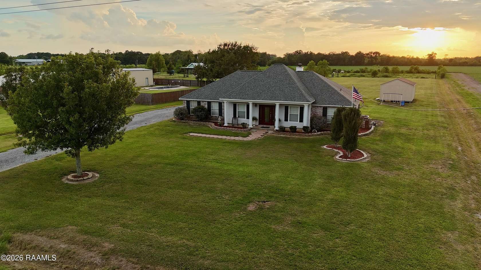 1.55 Acres of Land with Home for Sale in Rayne, Louisiana
