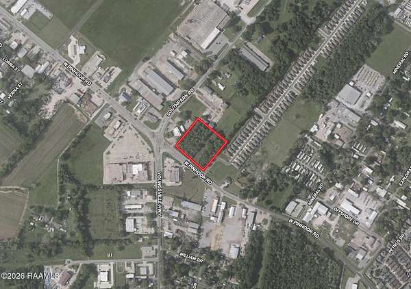 3.57 Acres of Commercial Land for Sale in Lafayette, Louisiana