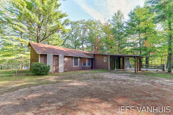 1.56 Acres of Land with Home for Sale in Baldwin, Michigan