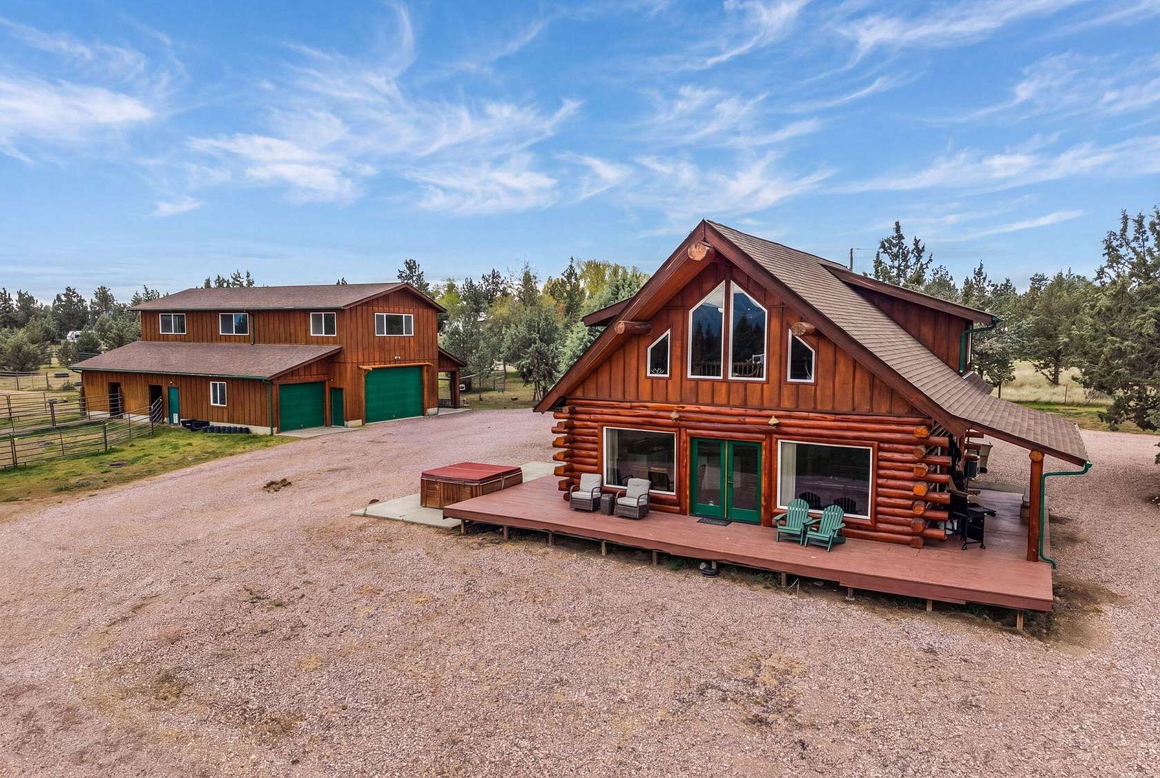 5 Acres of Land with Home for Sale in Terrebonne, Oregon