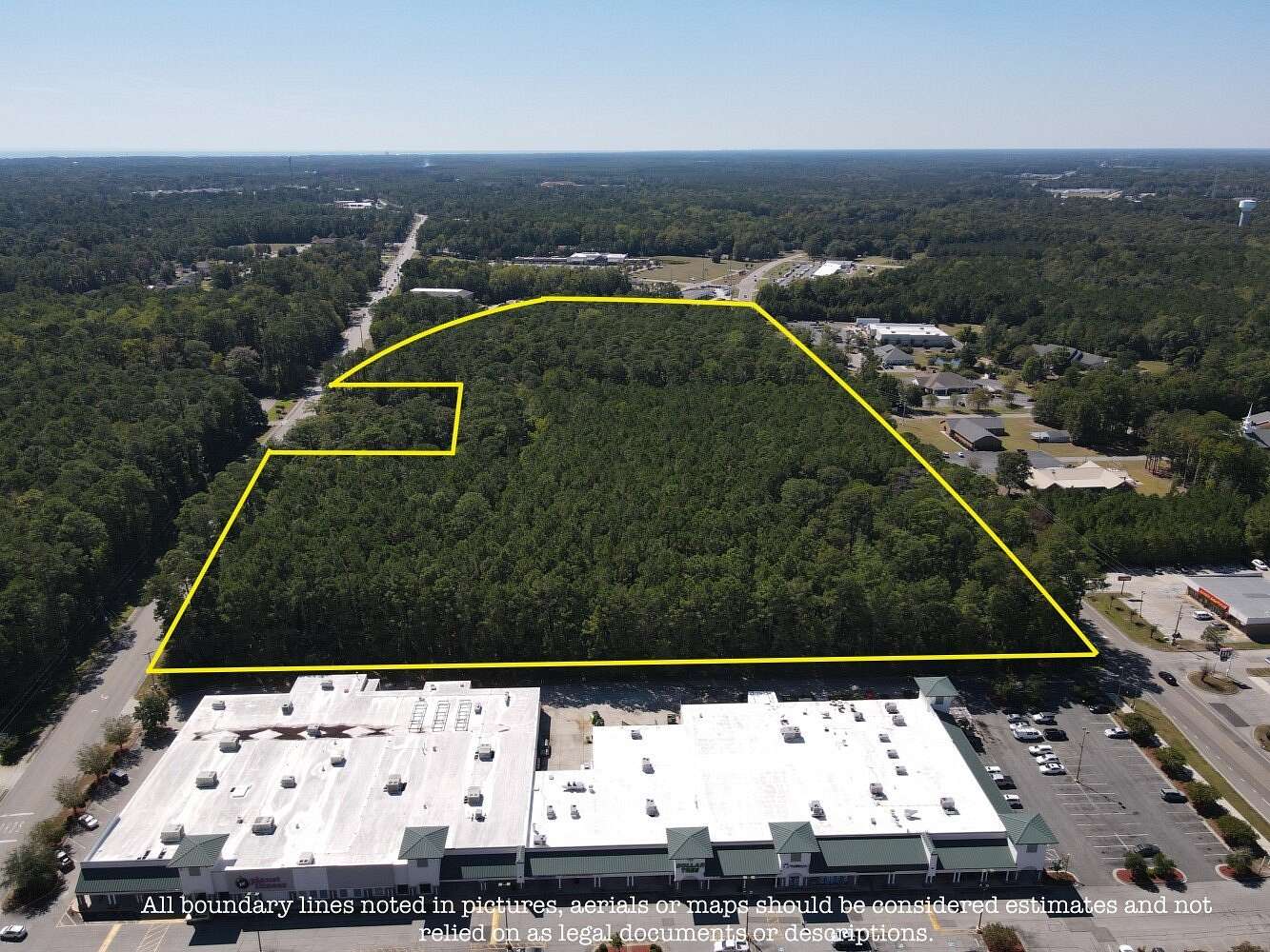 18.5 Acres of Commercial Land for Sale in Shallotte, North Carolina