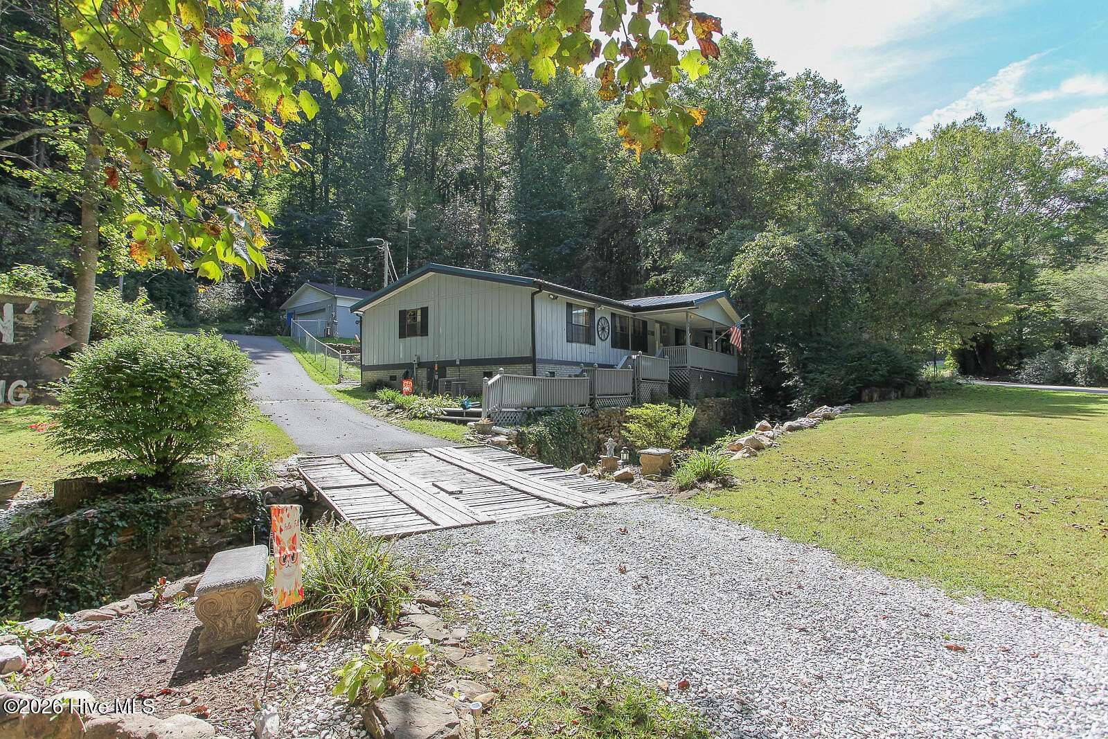 21.8 Acres of Recreational Land with Home for Sale in Robbinsville, North Carolina