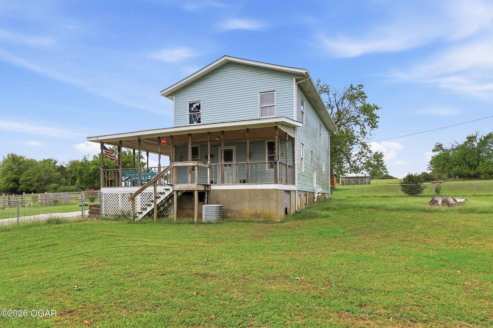 20 Acres of Agricultural Land with Home for Sale in Columbus, Kansas