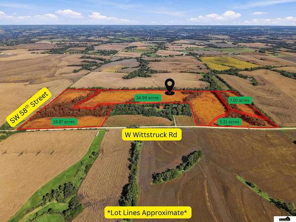 35 Acres of Agricultural Land for Sale in Martell, Nebraska
