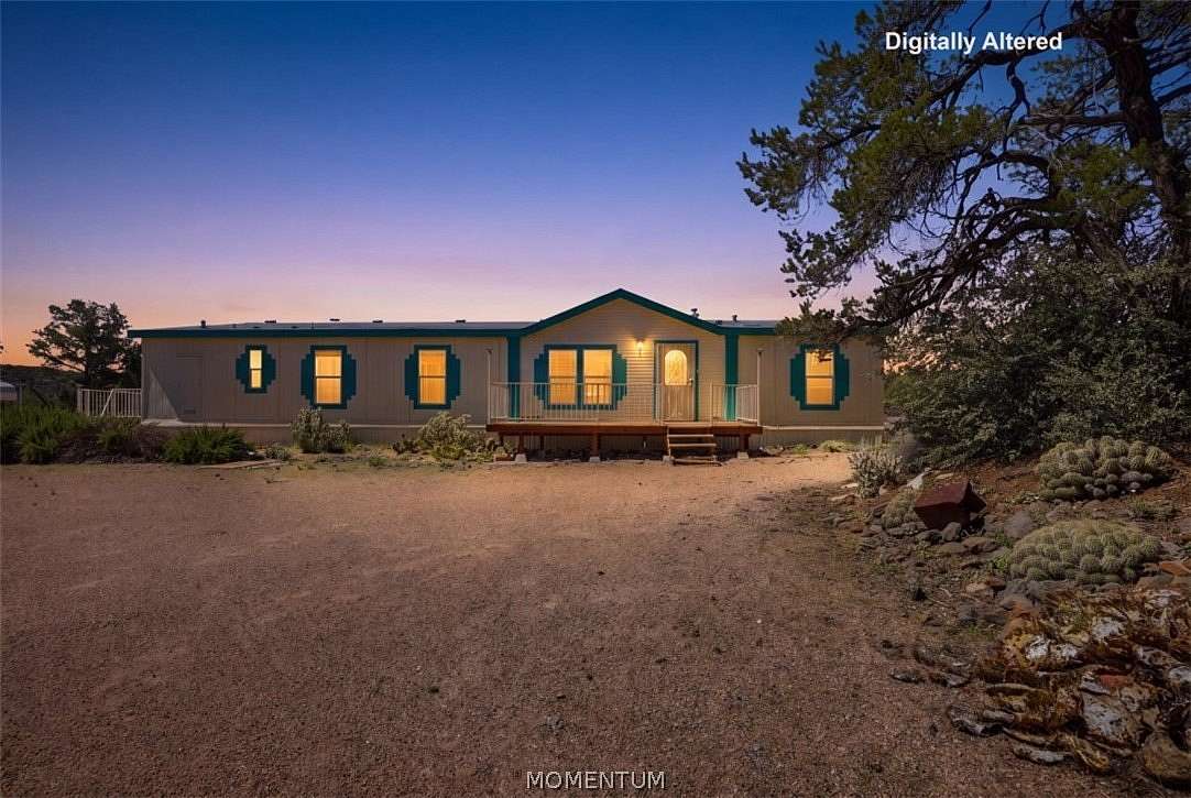 36.1 Acres of Land with Home for Sale in Kingman, Arizona