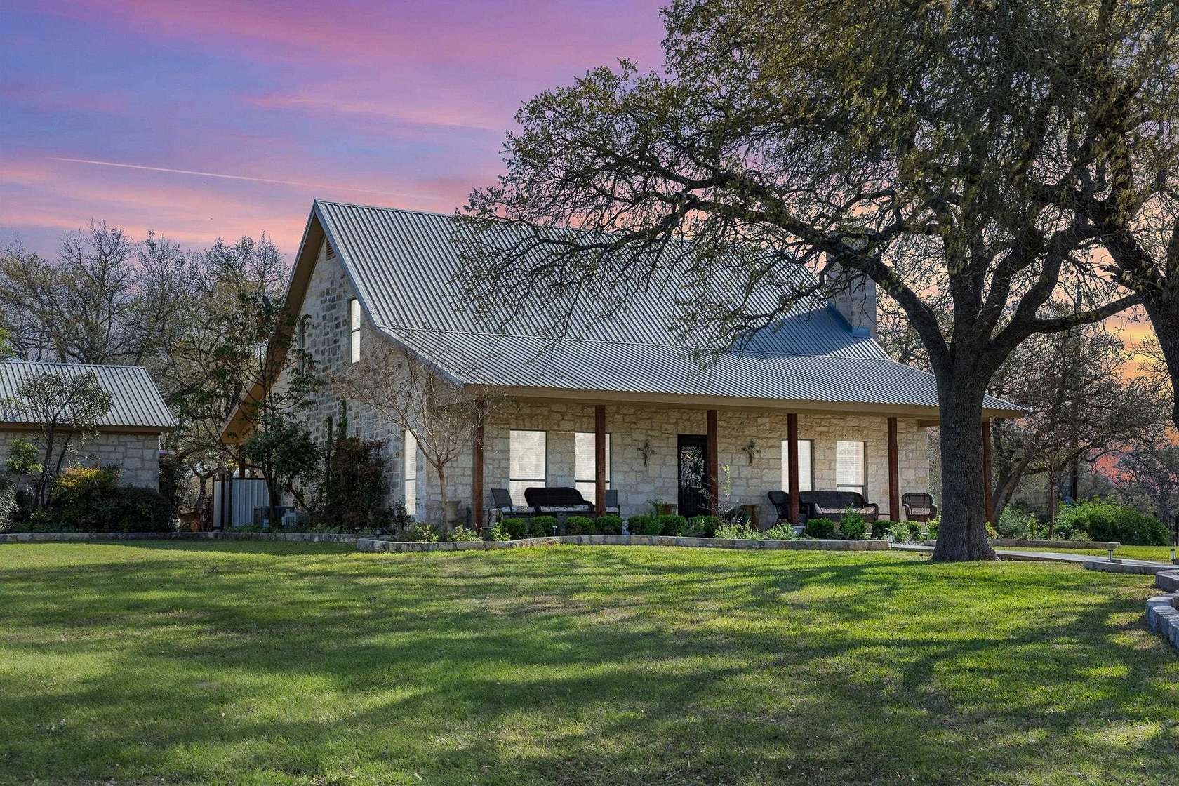 43.9 Acres of Recreational Land with Home for Sale in Burnet, Texas