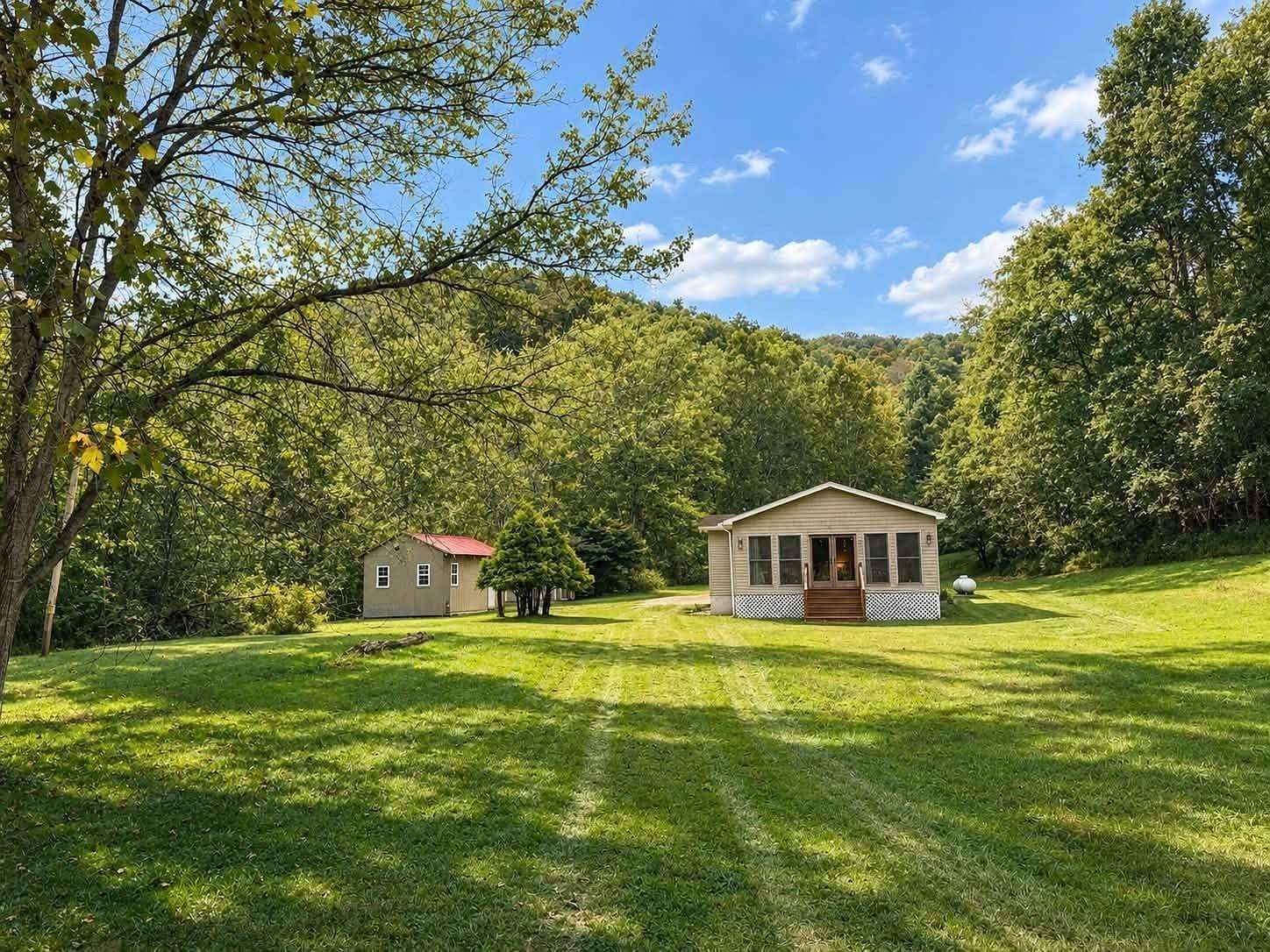 5 Acres of Land with Home for Sale in Mount Zion, West Virginia