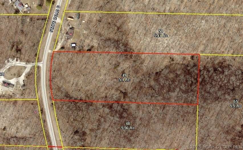 5.4 Acres of Residential Land for Sale in Camdenton, Missouri
