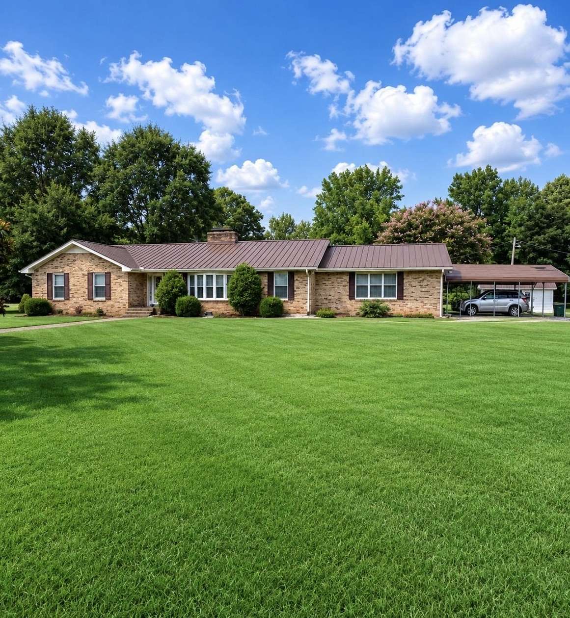 3.57 Acres of Land with Home for Sale in Leighton, Alabama