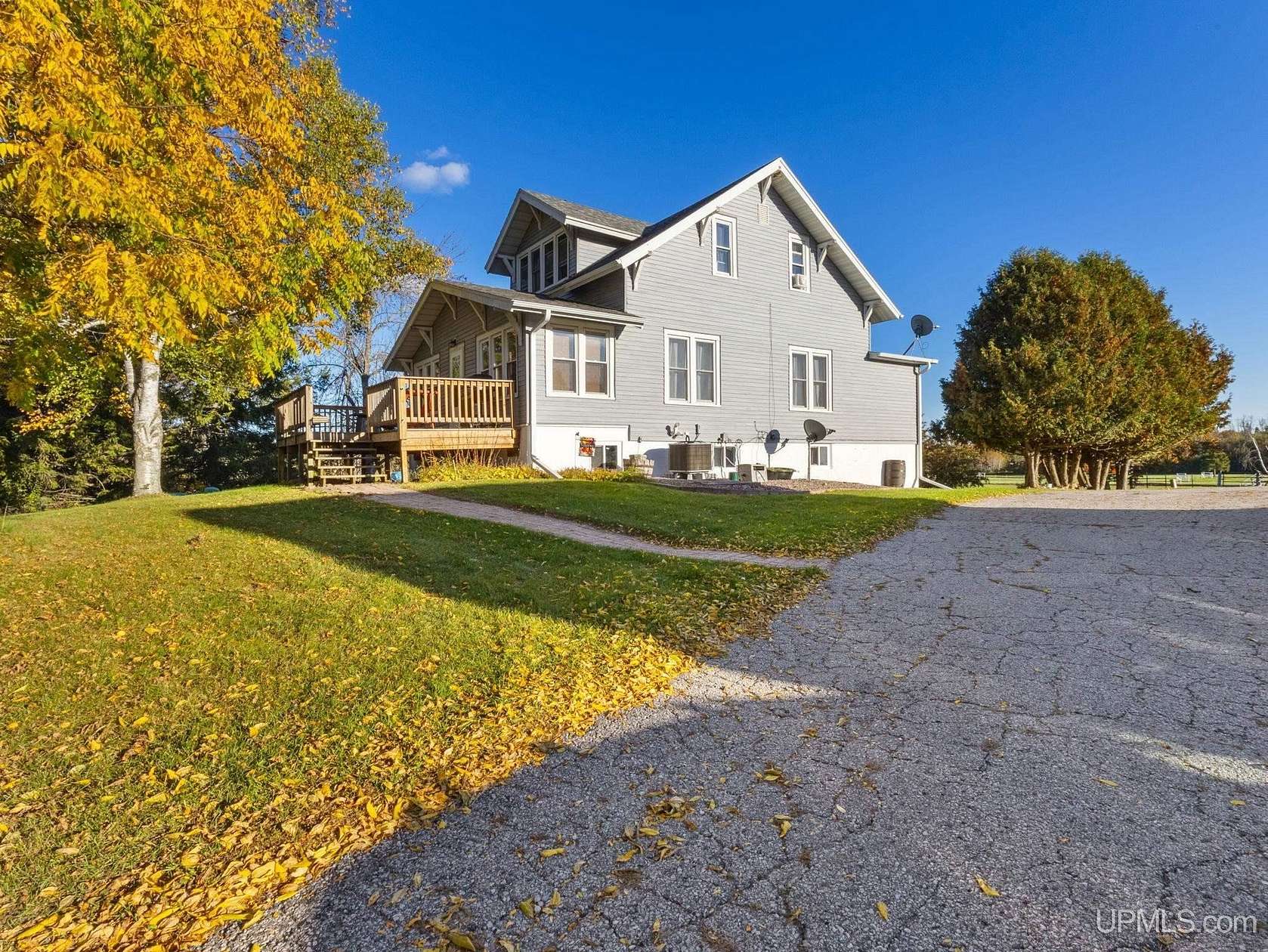 20 Acres of Agricultural Land with Home for Sale in Menominee, Michigan