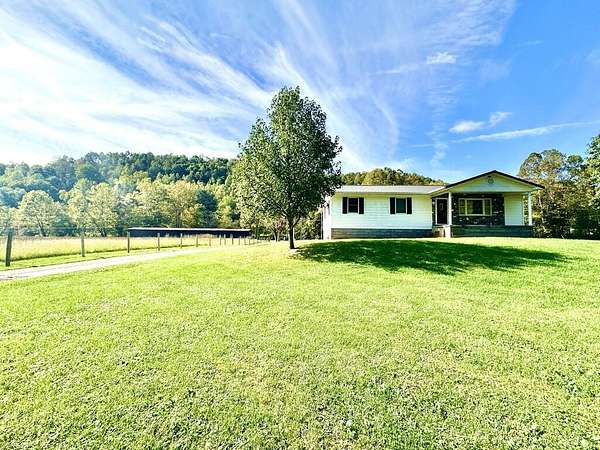 15 Acres of Land with Home for Sale in Garrison, Kentucky