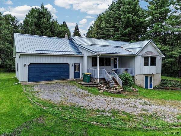 6.7 Acres of Land with Home for Sale in Orangeville Town, New York