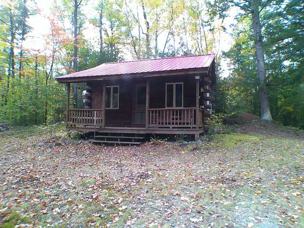 15 Acres of Recreational Land with Home for Sale in Sumner, Maine