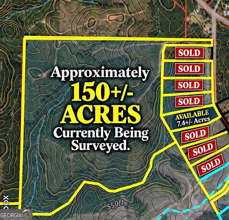 150 Acres of Recreational Land for Sale in Forsyth, Georgia