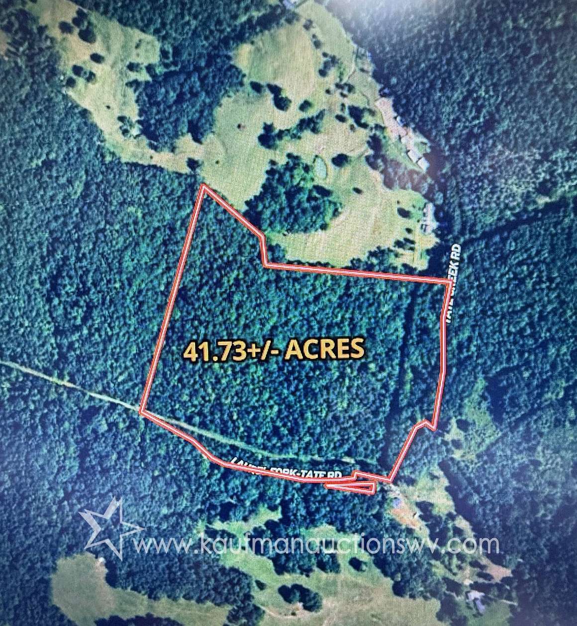41 Acres of Recreational & Residential Land for Auction in Frametown, West Virginia