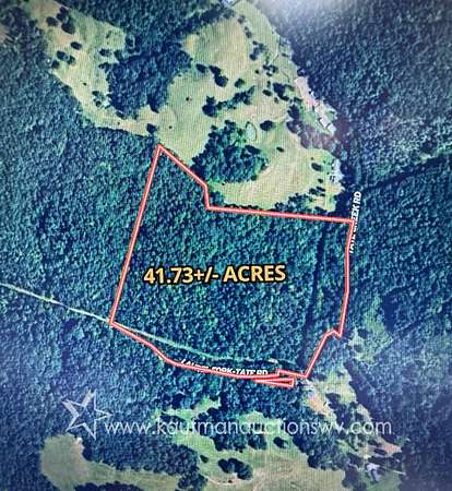 41 Acres of Recreational & Residential Land for Auction in Frametown, West Virginia