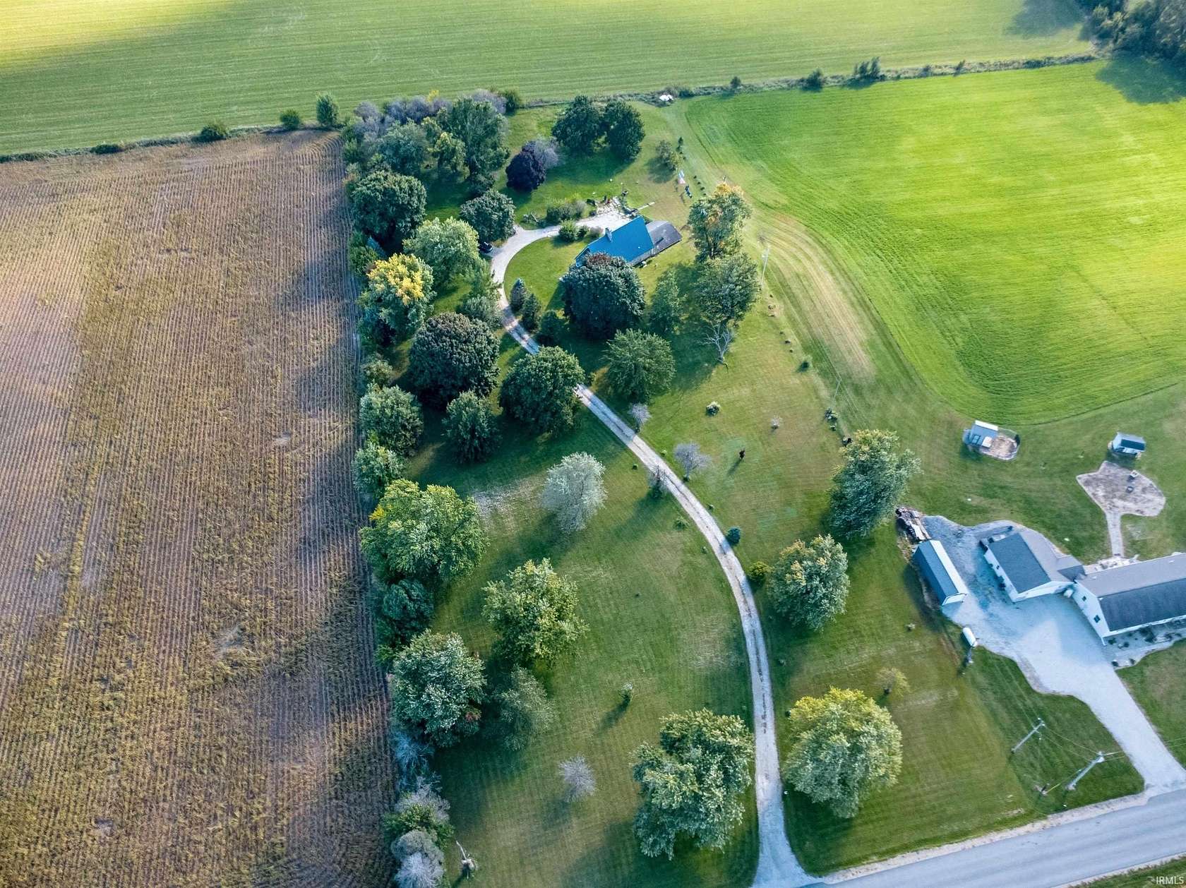 4 Acres of Land with Home for Sale in Nappanee, Indiana