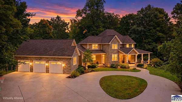 5.84 Acres of Land with Home for Sale in Terre Haute, Indiana