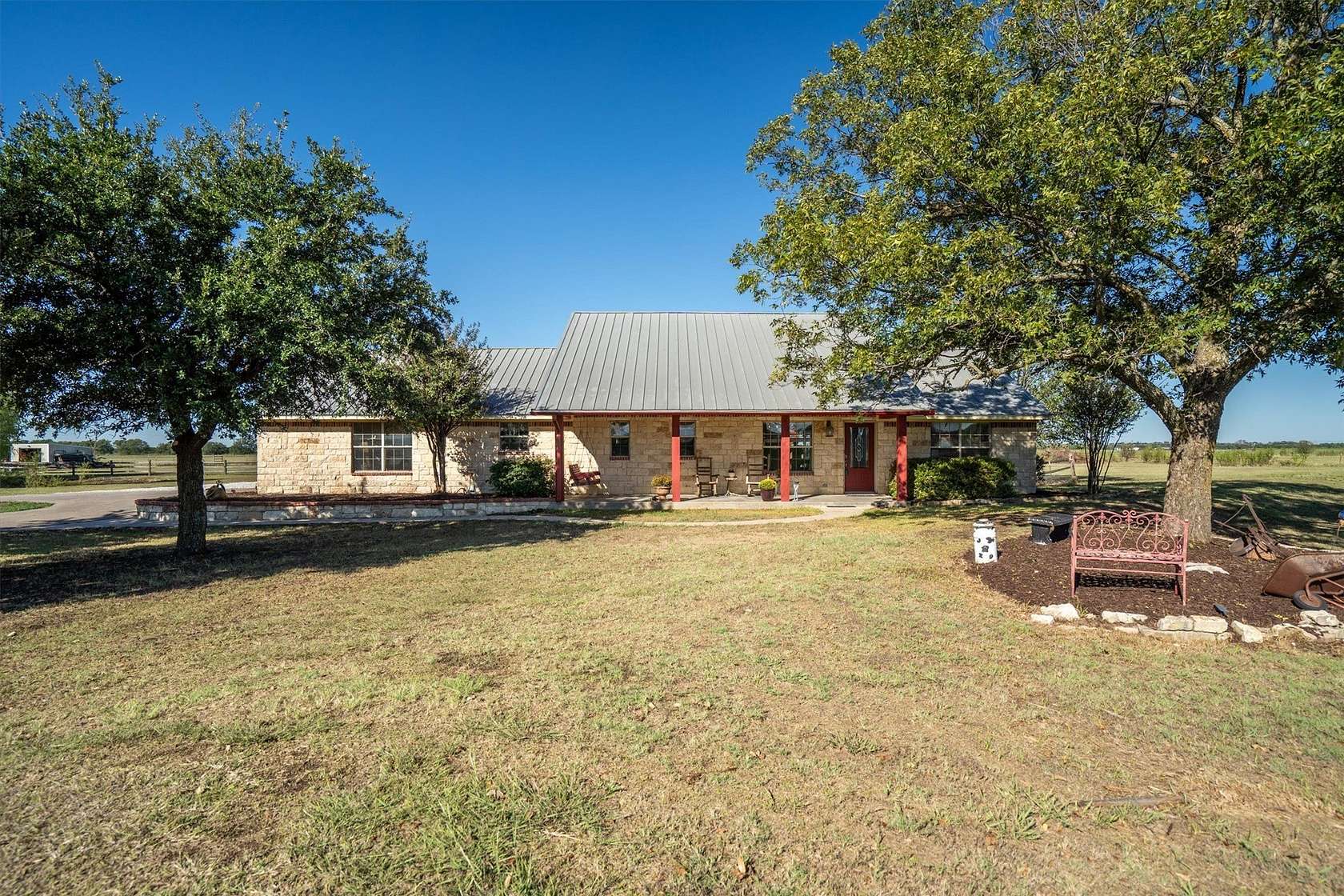 4.8 Acres of Land with Home for Sale in Collinsville, Texas