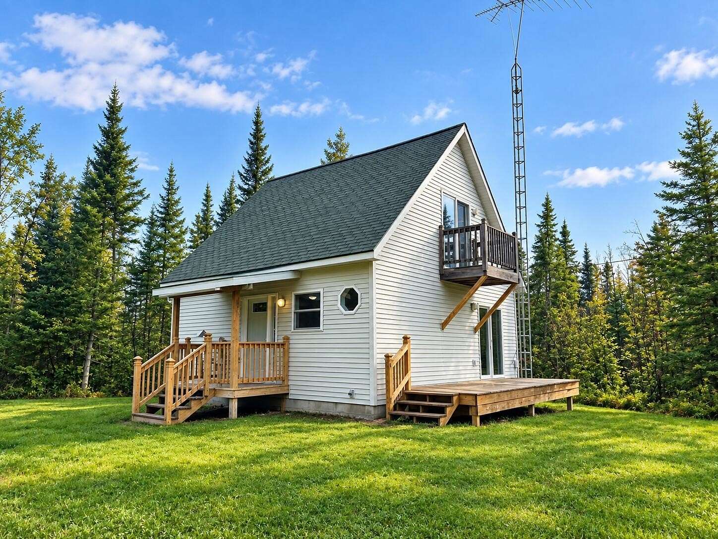 7 Acres of Land with Home for Sale in Posen, Michigan