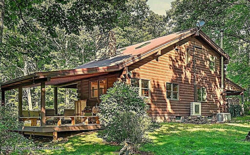 16 Acres of Recreational Land with Home for Sale in New Albany, Pennsylvania