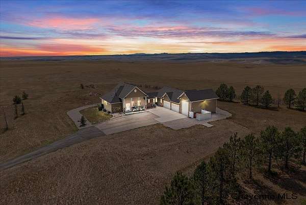 37.2 Acres of Recreational Land with Home for Sale in Cheyenne, Wyoming