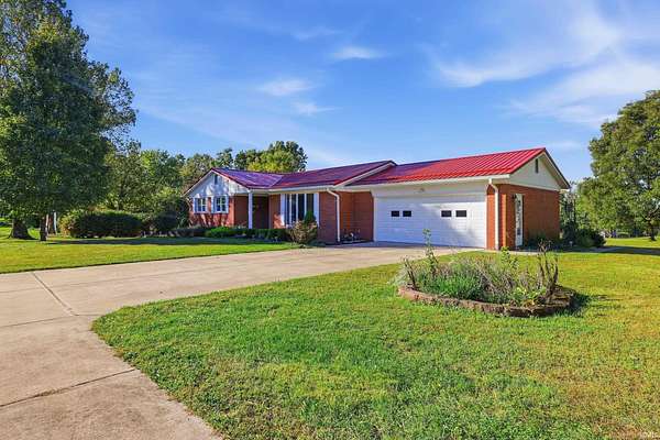 8.5 Acres of Land with Home for Sale in Bedford, Indiana