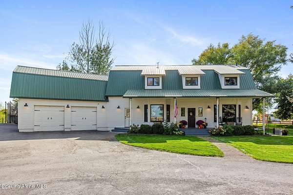 5 Acres of Land with Home for Sale in Post Falls, Idaho