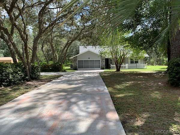 2.18 Acres of Land with Home for Sale in Beverly Hills, Florida