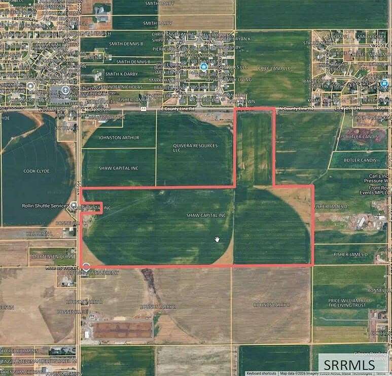 155 Acres of Agricultural Land for Sale in Idaho Falls, Idaho