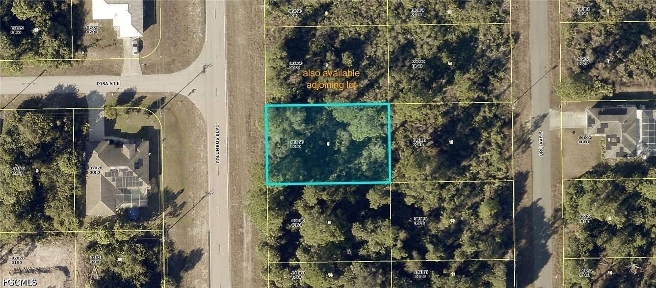 0.23 Acres of Residential Land for Sale in Lehigh Acres, Florida