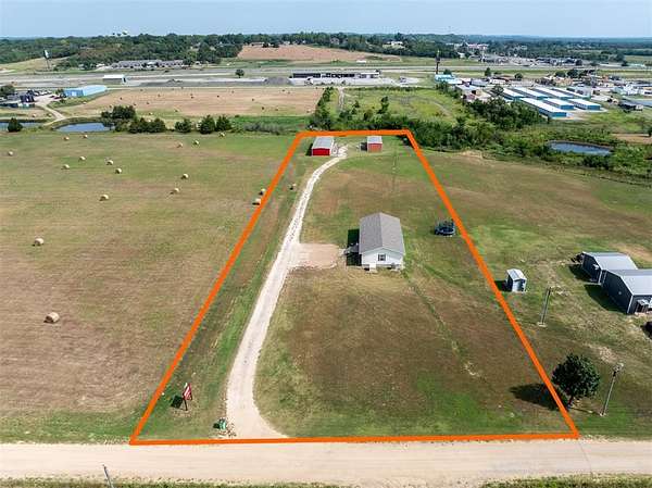 2.5 Acres of Land with Home for Sale in Okemah, Oklahoma