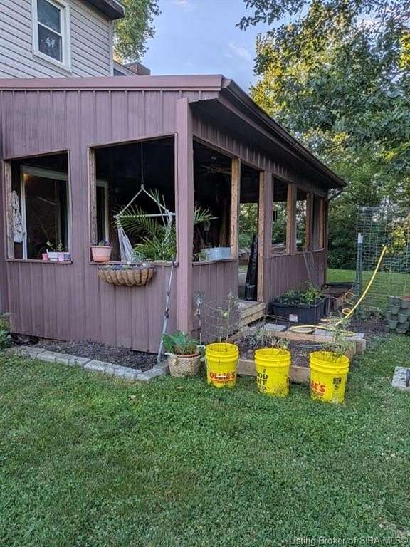 4.57 Acres of Land with Home for Sale in Campbellsburg, Indiana