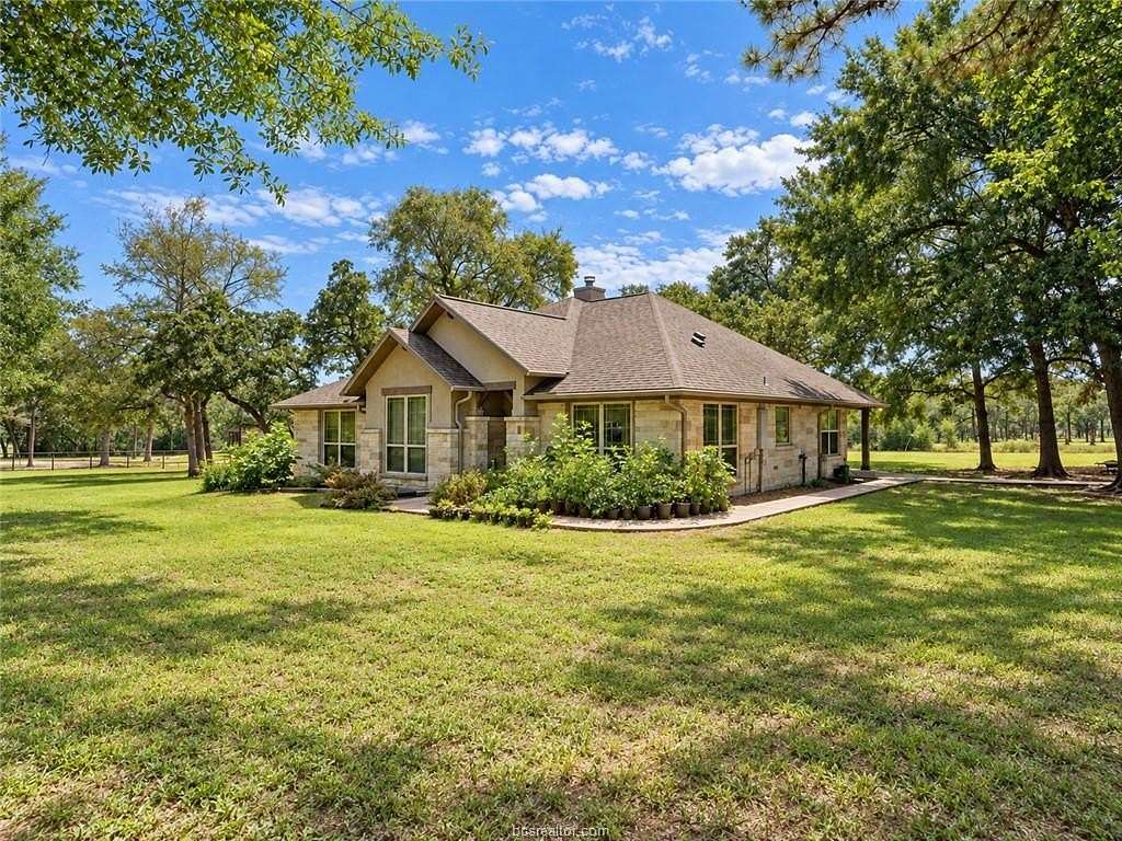 3.9 Acres of Land with Home for Sale in Anderson, Texas