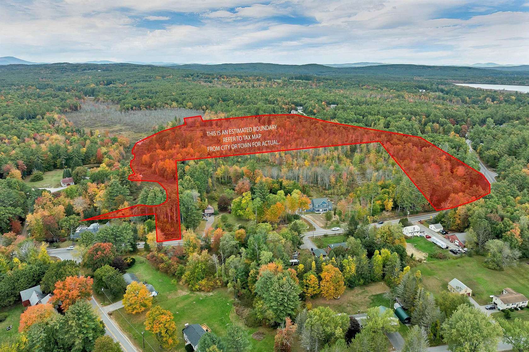 32.6 Acres of Recreational & Residential Land for Sale in Bow Town, New Hampshire