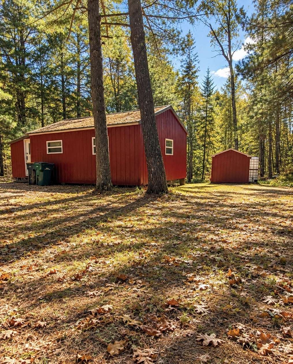 40 Acres of Recreational Land with Home for Sale in Pearson, Wisconsin