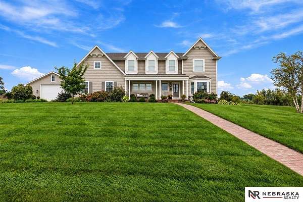 5.67 Acres of Land with Home for Sale in Fort Calhoun, Nebraska