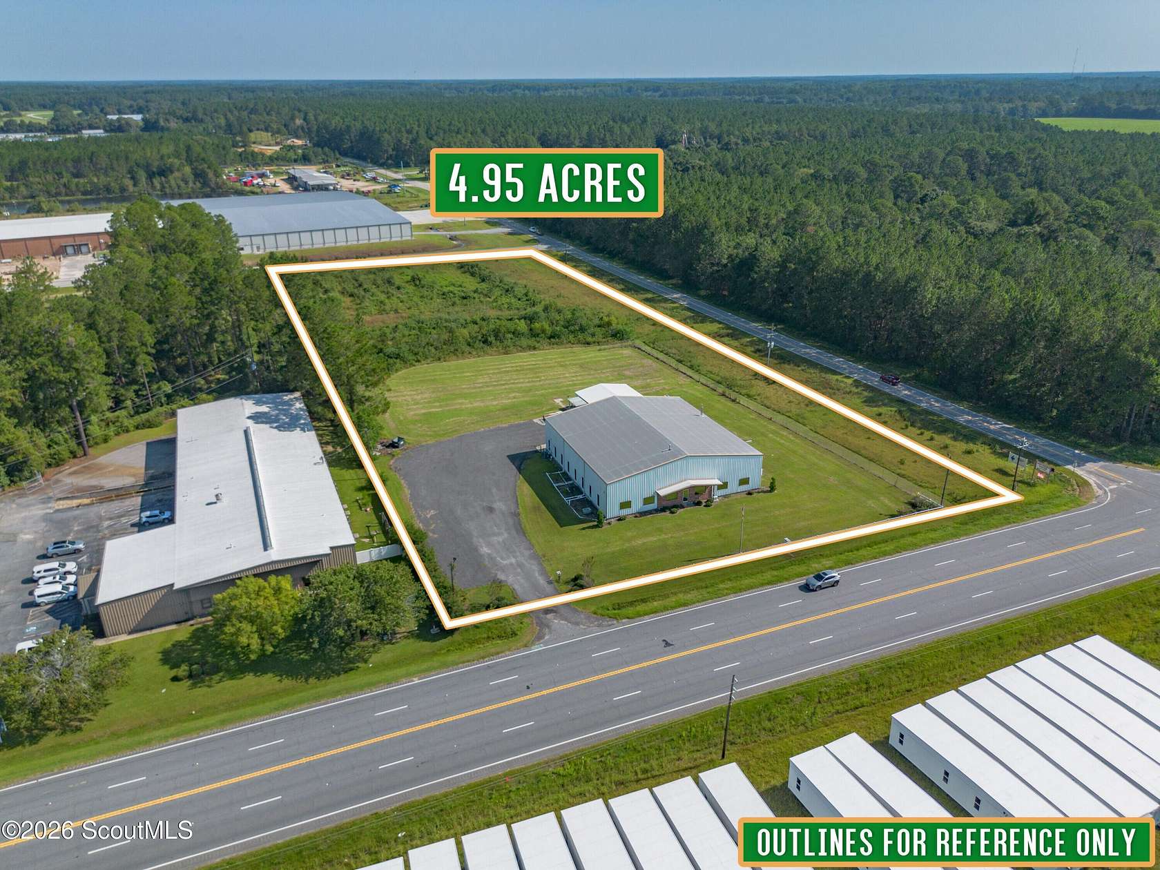 5 Acres of Improved Commercial Land for Sale in Alma, Georgia