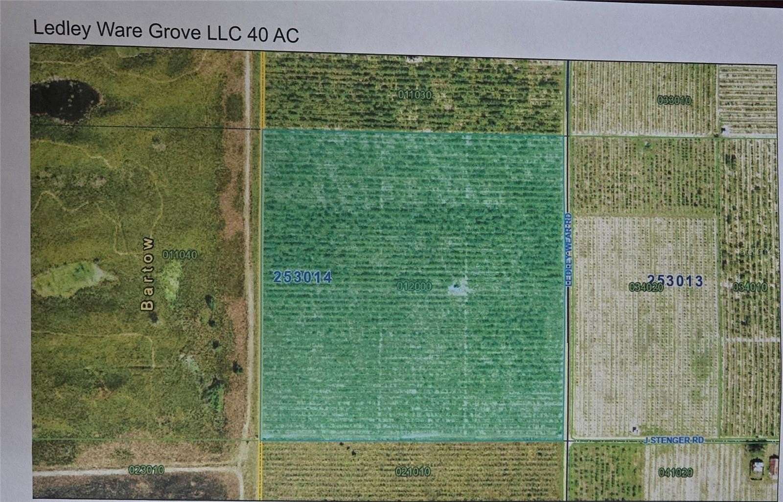 59.5 Acres of Agricultural Land for Sale in Bartow, Florida