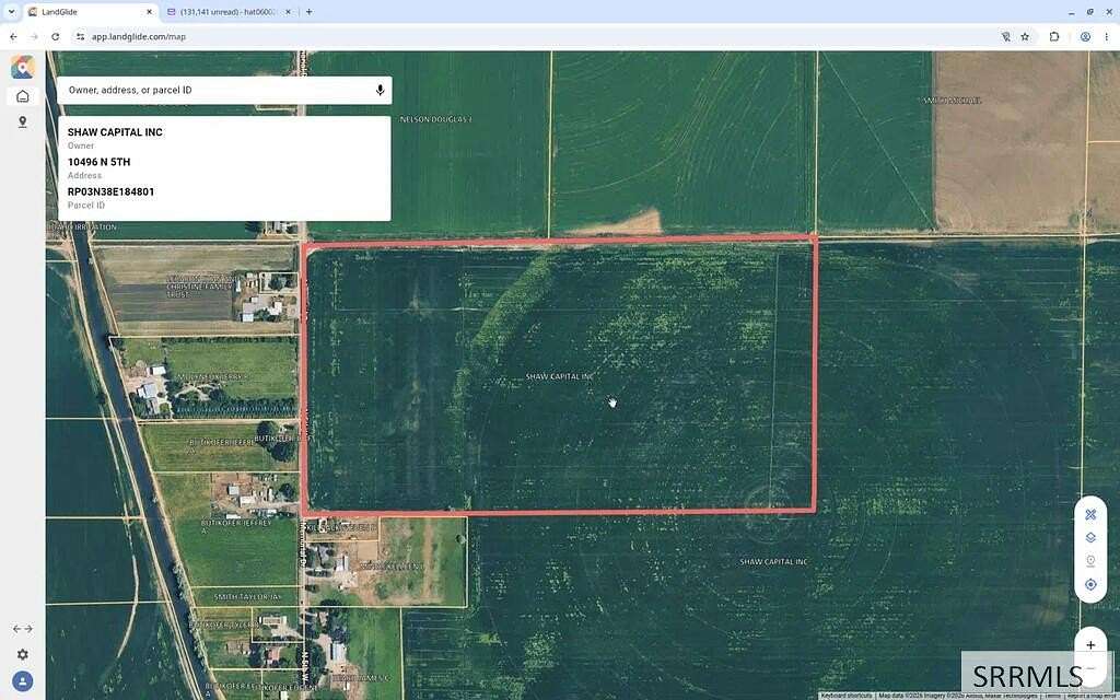 288 Acres of Agricultural Land for Sale in Idaho Falls, Idaho