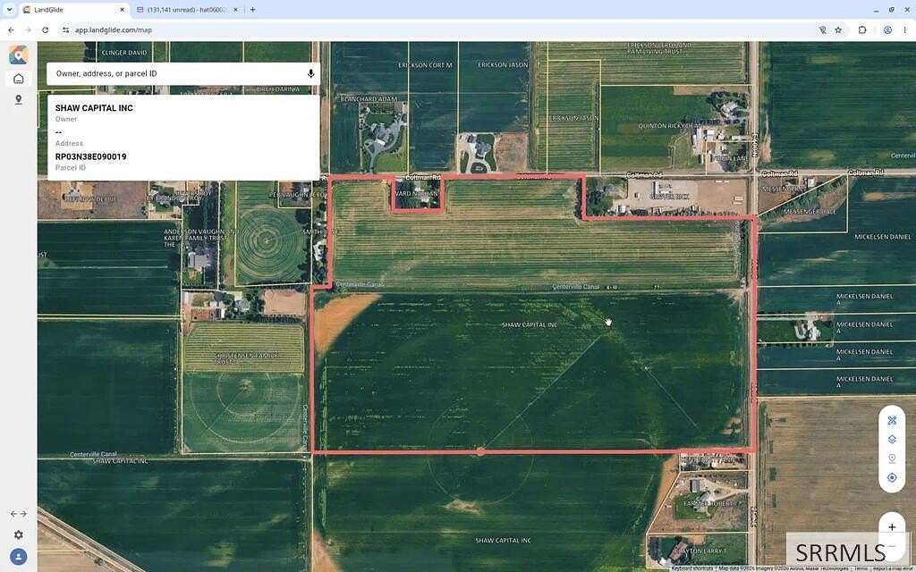 205 Acres of Agricultural Land for Sale in Idaho Falls, Idaho