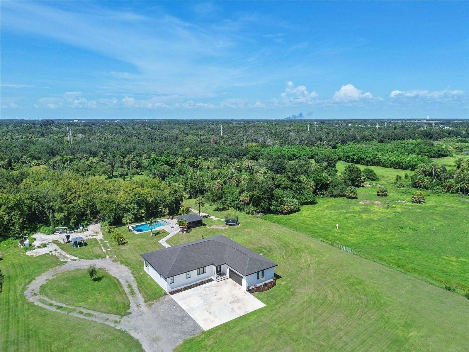 5 Acres of Land with Home for Sale in Palmetto, Florida