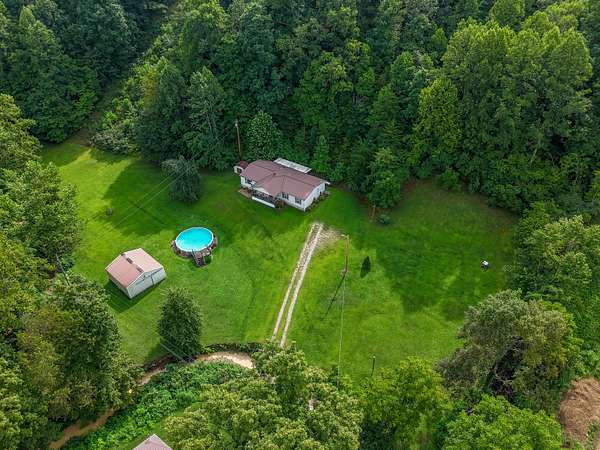 21 Acres of Land with Home for Sale in Olive Hill, Kentucky