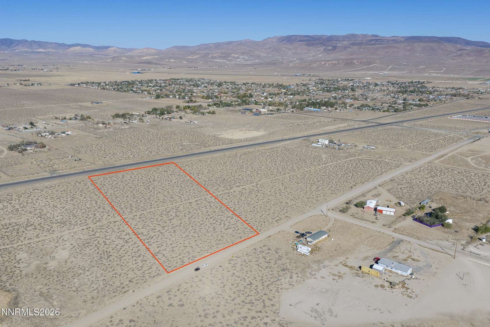 5.16 Acres of Commercial Land for Sale in Silver Springs, Nevada